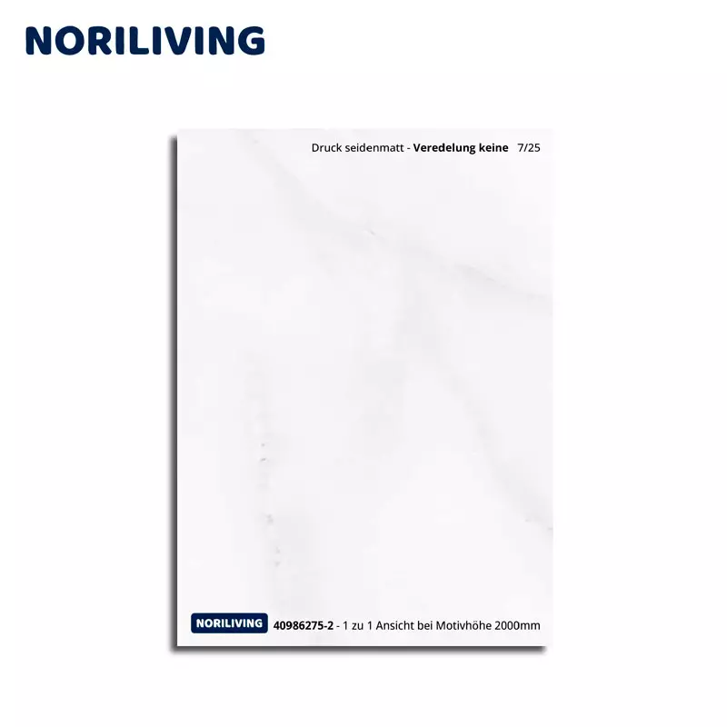 Seidenmatt Druck mit Motiv 2000mm von Noriliving, keine Veredelung