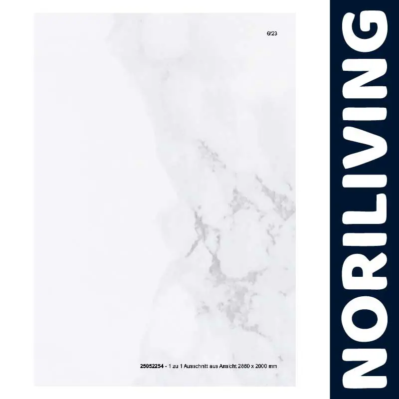 Wandpaneel mit Marmor-Optik, Modell von Noriliving in der Abmessung 2880 x 2000 mm